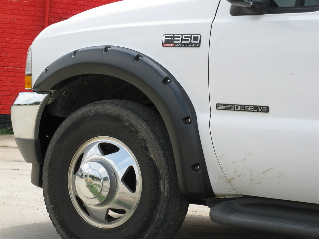 Lund RX311TA Rivet Style Fender Flare Set for Select Ford F-250, Ford F-250 Super Duty, Ford F-350 Super Duty