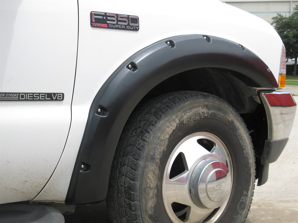 Lund RX311TA Rivet Style Fender Flare Set for Select Ford F-250, Ford F-250 Super Duty, Ford F-350 Super Duty