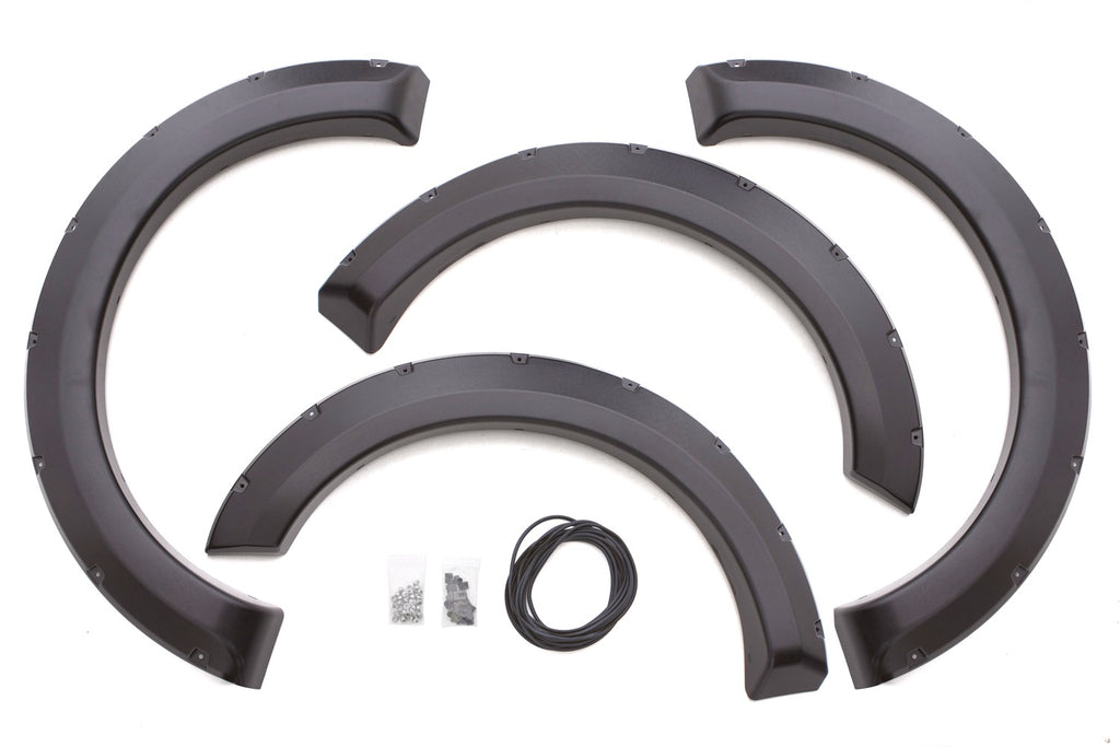 Lund RX311T Rivet Style Fender Flare Set for Select Ford F-250, Ford F-250 Super Duty, Ford F-350 Super Duty