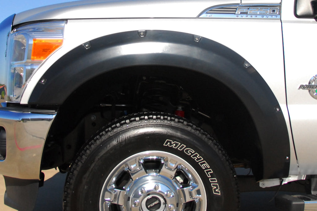 Lund RX314TA Rivet Style Fender Flare Set for Select Ford F-250 Super Duty, Ford F-350 Super Duty