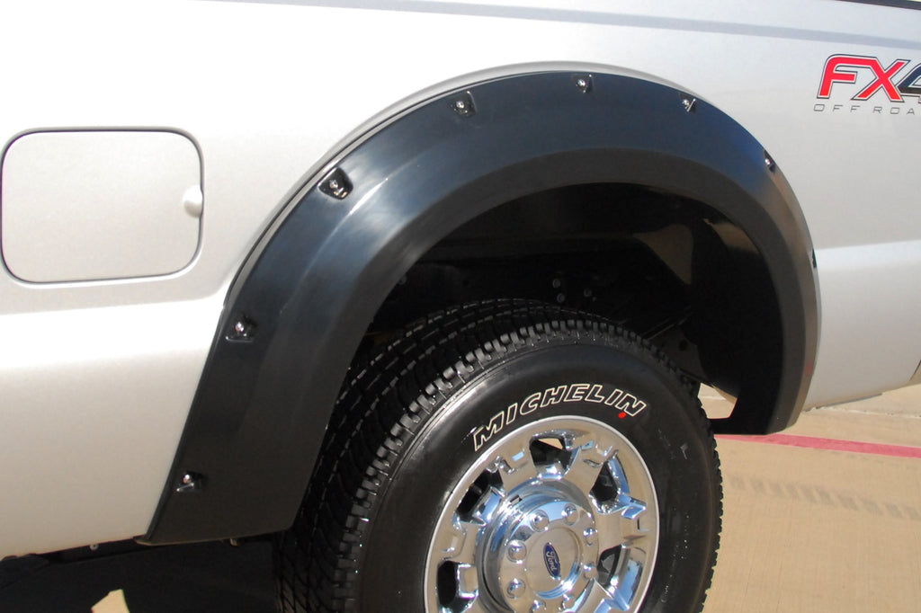 Lund RX314T Rivet Style Fender Flare Set for Select Ford F-250 Super Duty, Ford F-350 Super Duty