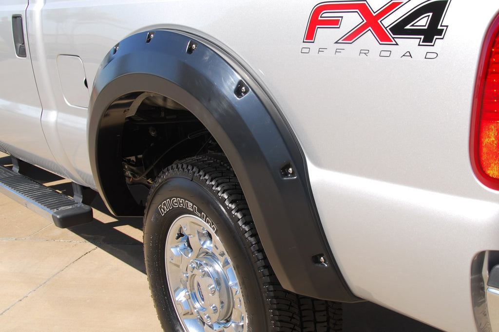 Lund RX314TB Rivet Style Fender Flare Set for Select Ford F-250 Super Duty, Ford F-350 Super Duty