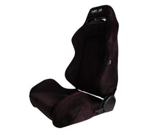 Load image into Gallery viewer, NRG INNOVATION RSC-220L/R Seat Type-R  Reclinable Black Suede w/Red Stich