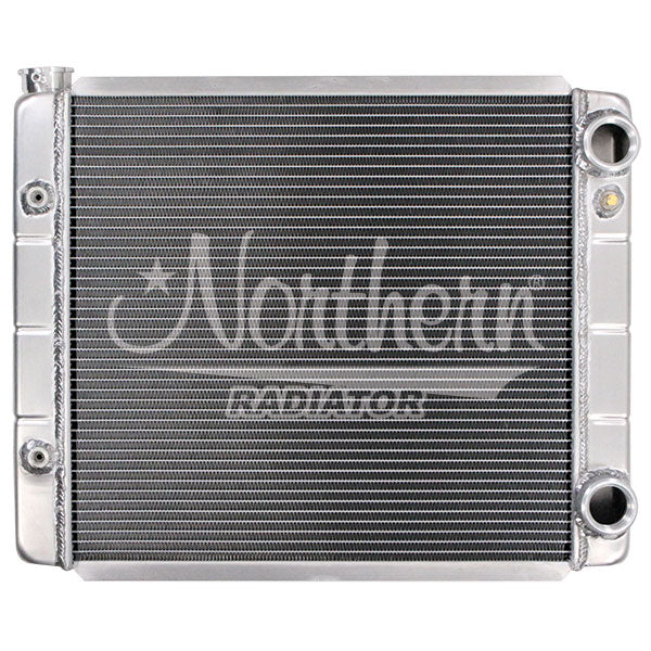 Race-Pro-Radiator---24-X-19-Double-Pass-Ls-Conversion-With-Threaded-Connections