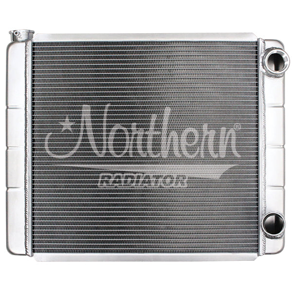 Race-Pro-Radiator---24-X-19-Gm-Double-Pass-With-Threaded-Inlet-Connection