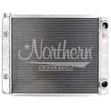Northern Radiator 204128 Race Pro Radiator - 26 x 19 Double Pass LS Conversion With Threaded Connections