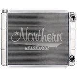 Northern Radiator 204119 Race Pro Radiator - 26 x 19 GM Double Pass With Threaded Inlet Connection