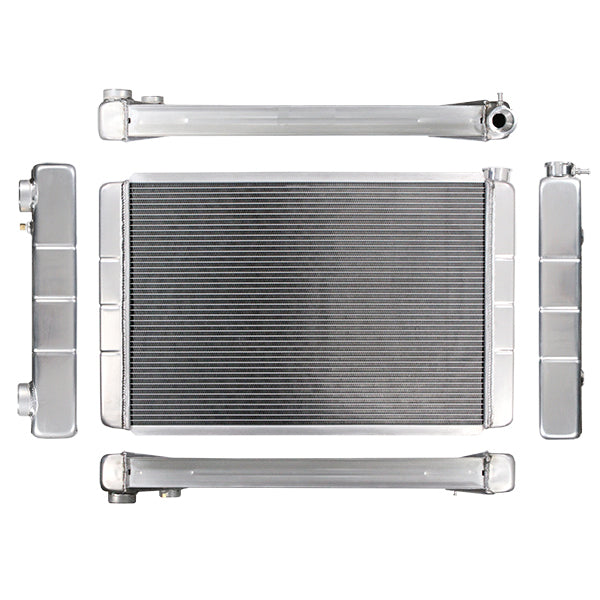 Race-Pro-Radiator---31-X-19-Double-Pass-Ls-Conversion-With-Threaded-Connections