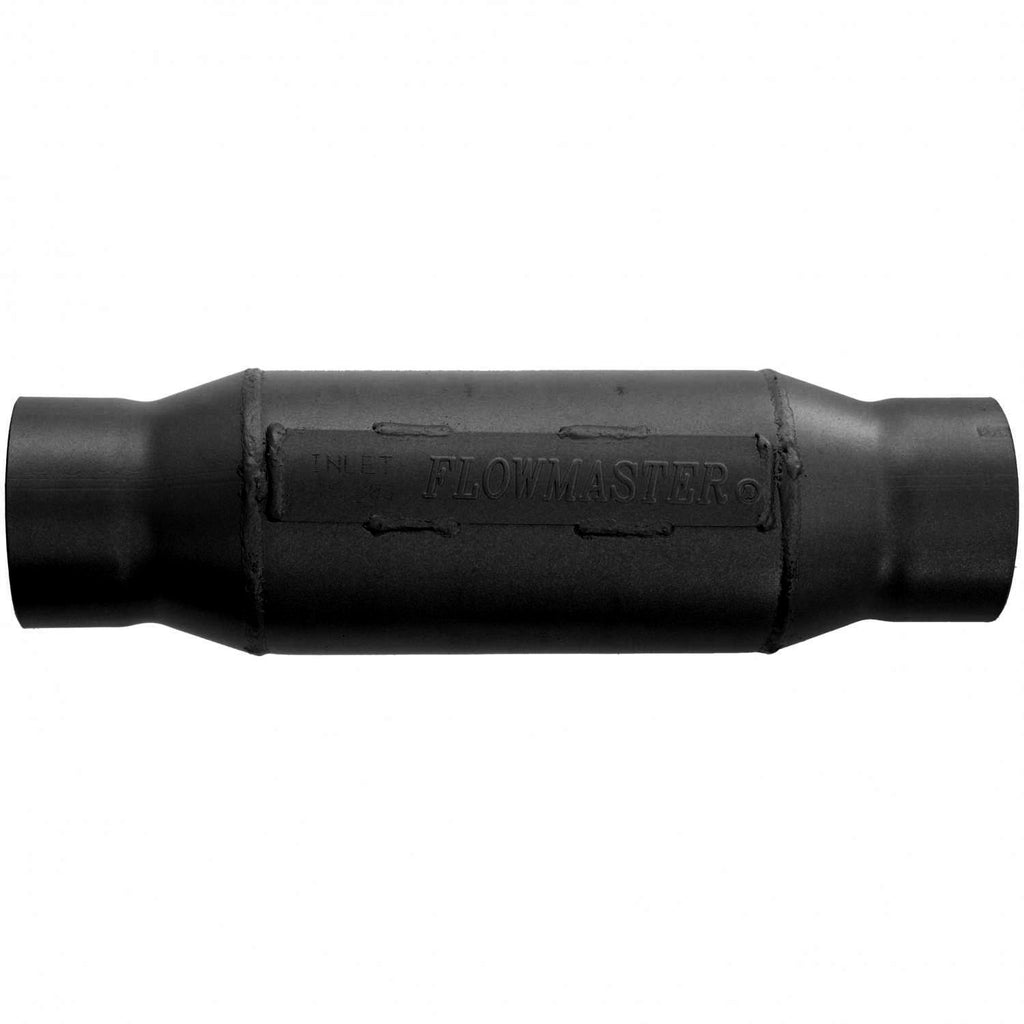 Race-Shorty-Muffler-3.00In-InOut12.75In-Long-Overall-Ea-16-Gauge-Aluminized-Steel