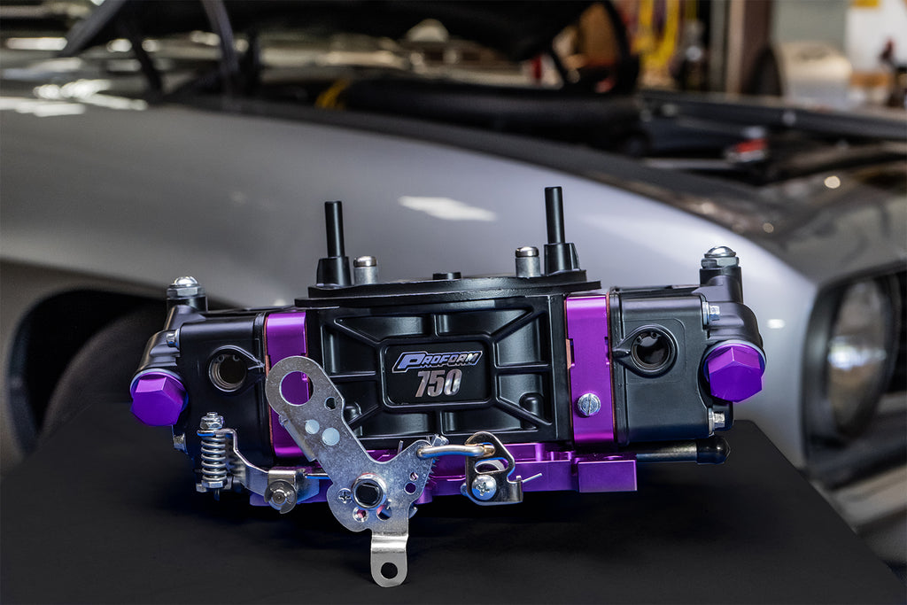 Proform 67301 650 CFM, Mechanical Secondary, Black & Purple