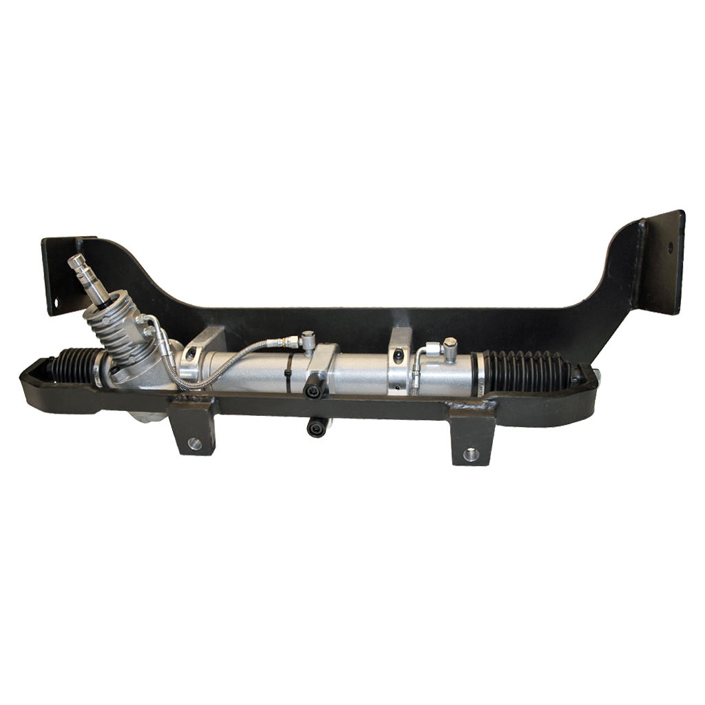 Rack-And-Pinion-Kit-Impala-61-62-Sb-Pwr-WColumn-Shift-Mill-Finish-Column