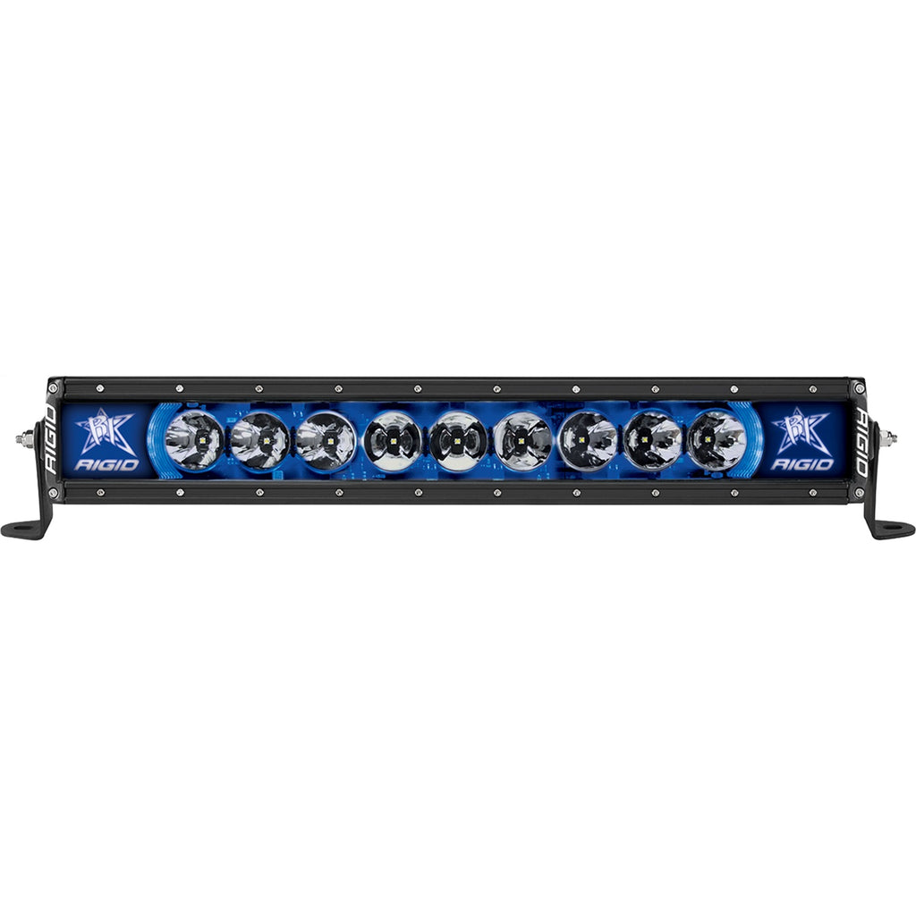 Radiance-Plus-Led-Light-Bar,-Broad-Spot-Optic,-20-Inch-With-Blue-Backlight
