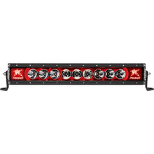 Load image into Gallery viewer, Radiance-Plus-Led-Light-Bar,-Broad-Spot-Optic,-20-Inch-With-Red-Backlight