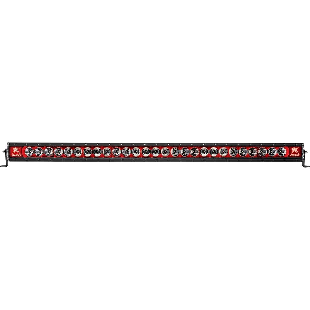 Radiance-Plus-Led-Light-Bar,-Broad-Spot-Optic,-50-Inch-With-Red-Backlight