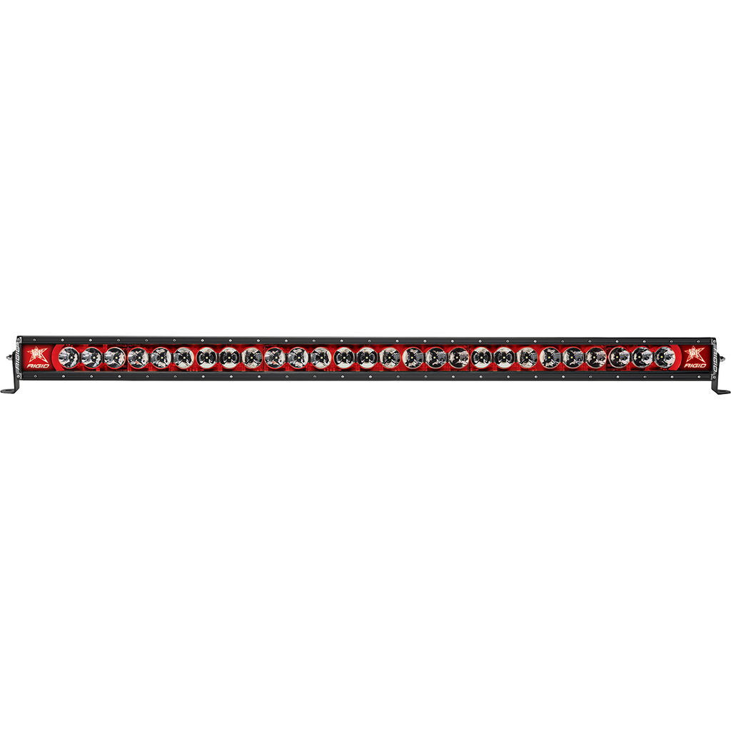 Radiance-Plus-Led-Light-Bar,-Broad-Spot-Optic,-50-Inch-With-Red-Backlight