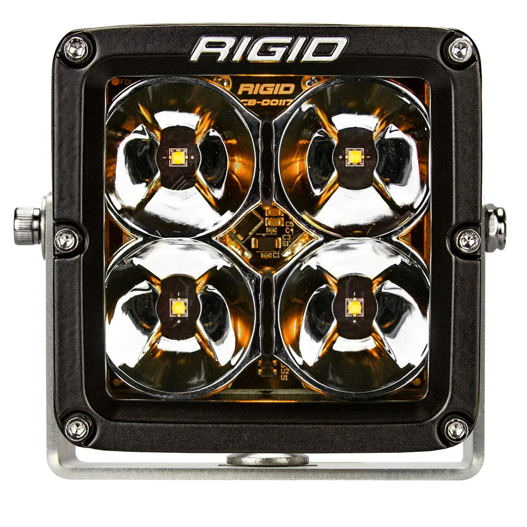 Radiance-Pod-Xl-With-Amber-Backlight,-Surface-Mount,-Black-Housing,-Pair