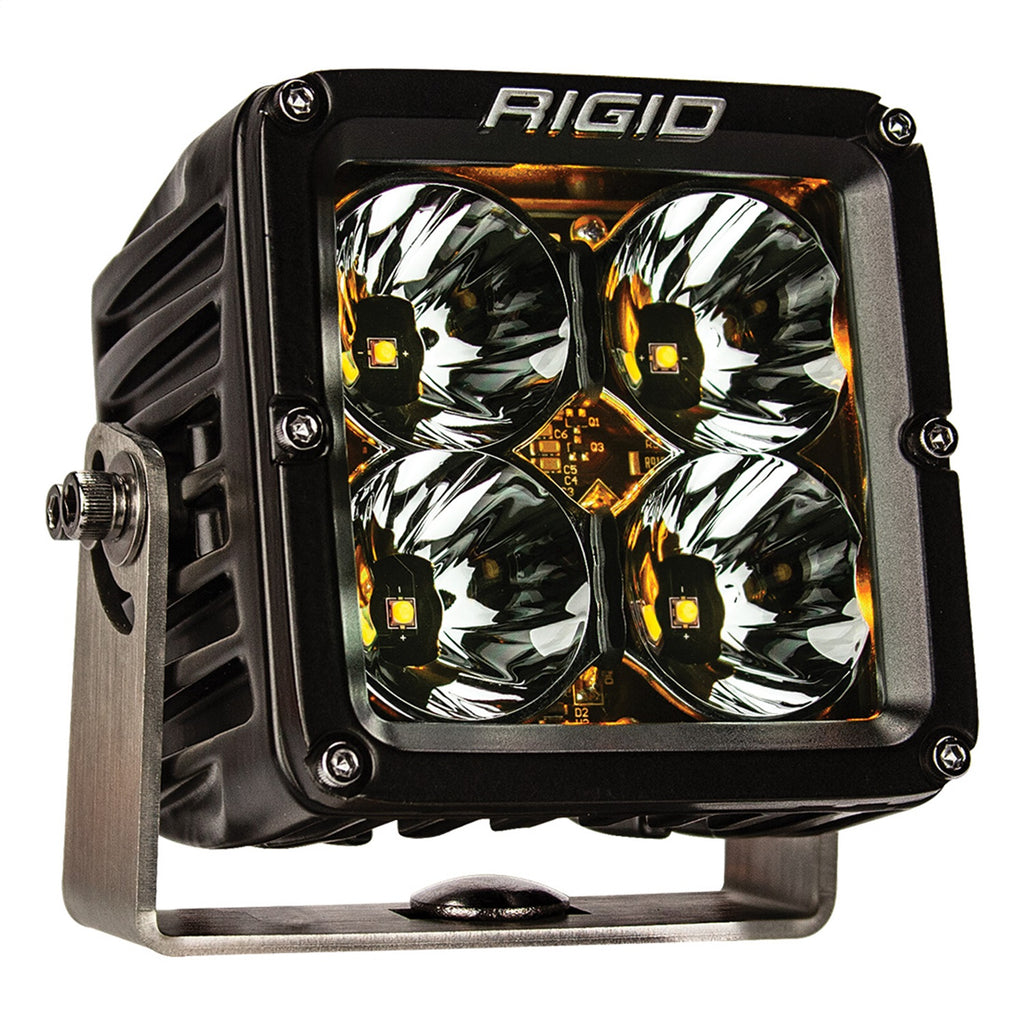 Radiance-Pod-Xl-With-Amber-Backlight,-Surface-Mount,-Black-Housing,-Pair
