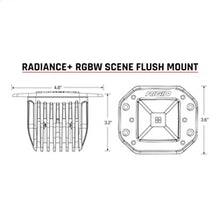 Load image into Gallery viewer, Rigid Industries 682153 Radiance+Scene RGBW Flush Mount ; Pair