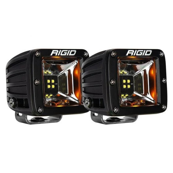 Radiance-Scene-Light-WAmber-Backlight,-Surface-Mount,-Black-Housing,-Pair