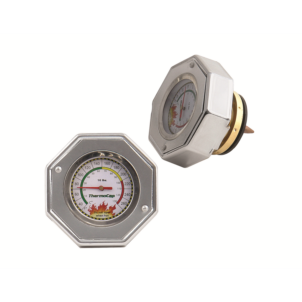 Radiator-Cap-Domestic-Thermocap;-16Psi;-Silver