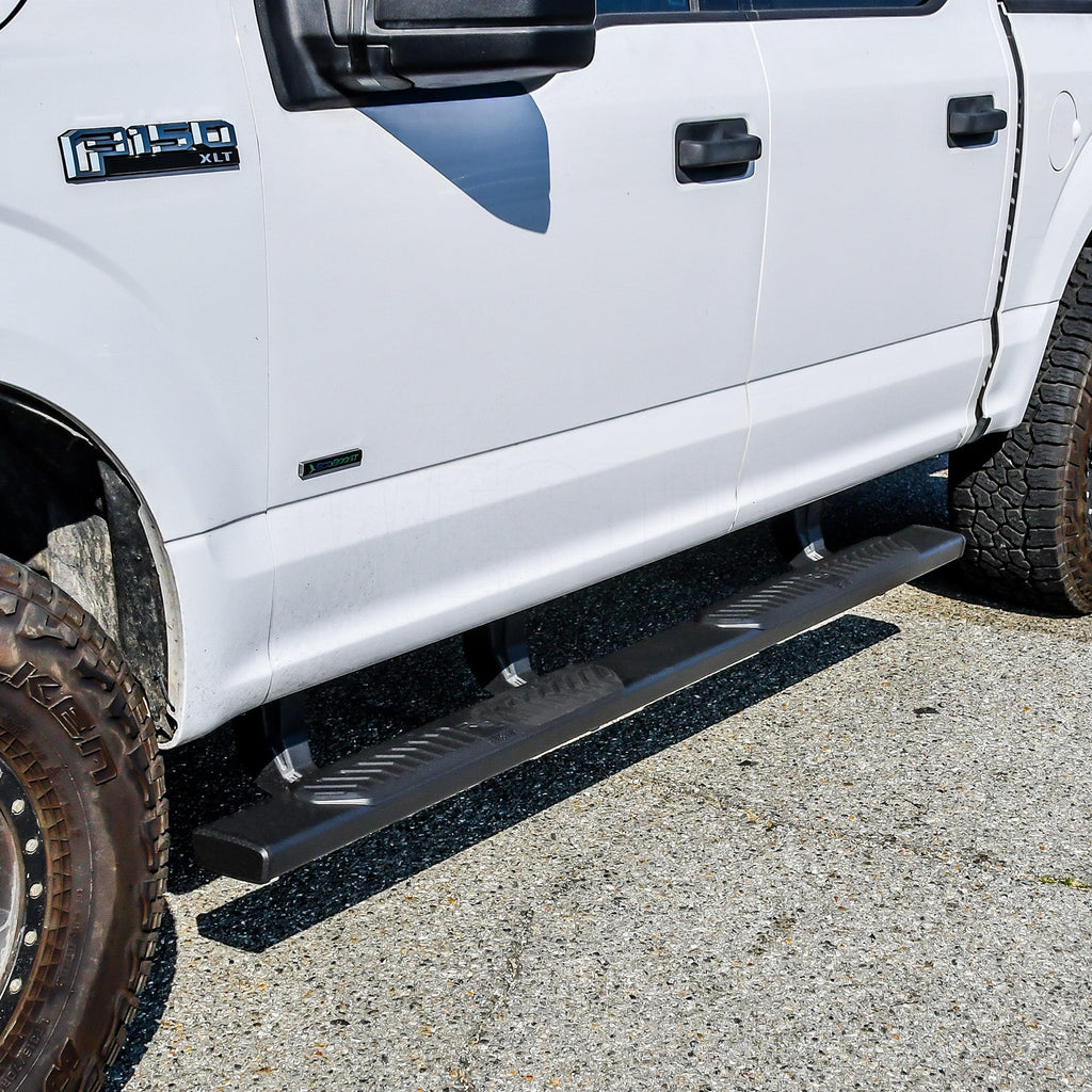 Ram-15-21-Ford-F-150--17-21-Ford-F-250--F350-Crew-Cab-R5-Xd-Nerf-Step-Bars---Black