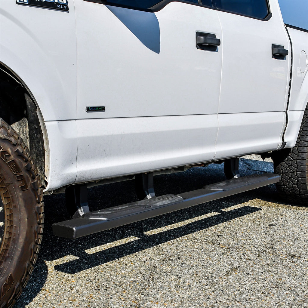 Ram-15-21-Ford-F-150--17-21-Ford-F-250--F350-Crew-Cab-R5-Xd-Nerf-Step-Bars---Black