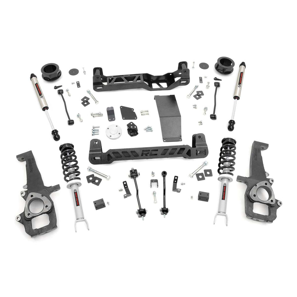 Ram-1500-4-Inch-Suspension-Lift-Kit-N3-Struts-WV2-Shocks-For-12-18-Ram-1500-4Wd-Rough-Country