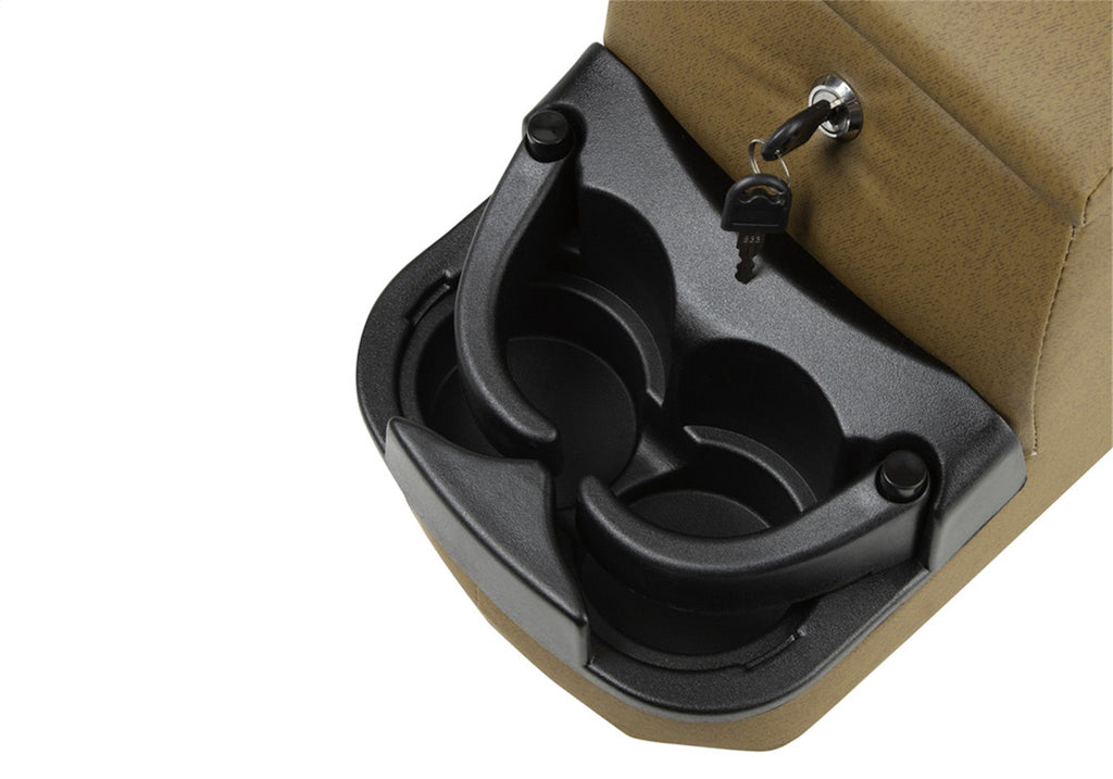 Rampage 31617 Deluxe Locking Center Console for Select Jeep CJ5, Jeep CJ7, Jeep Wrangler