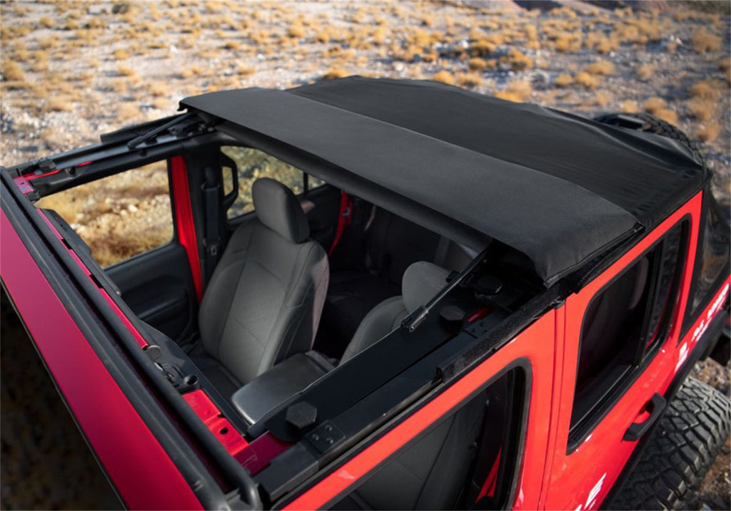 Rampage 139435 Trailview Frameless Soft Top for Select Jeep Wrangler