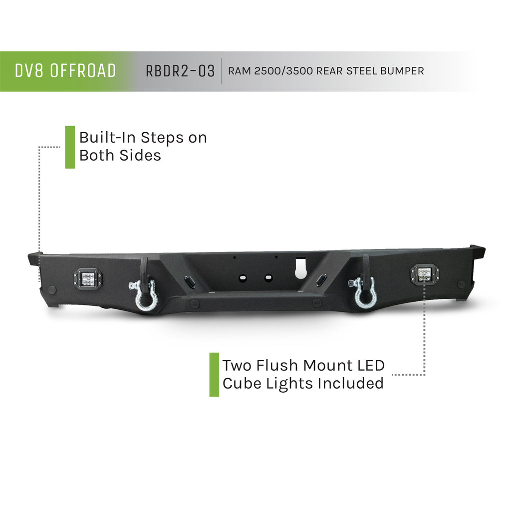 Rbdr2-03-10-21-Ram-25003500-Rear-Bumper-With-Corner-Footsteps-And-Led-Lights