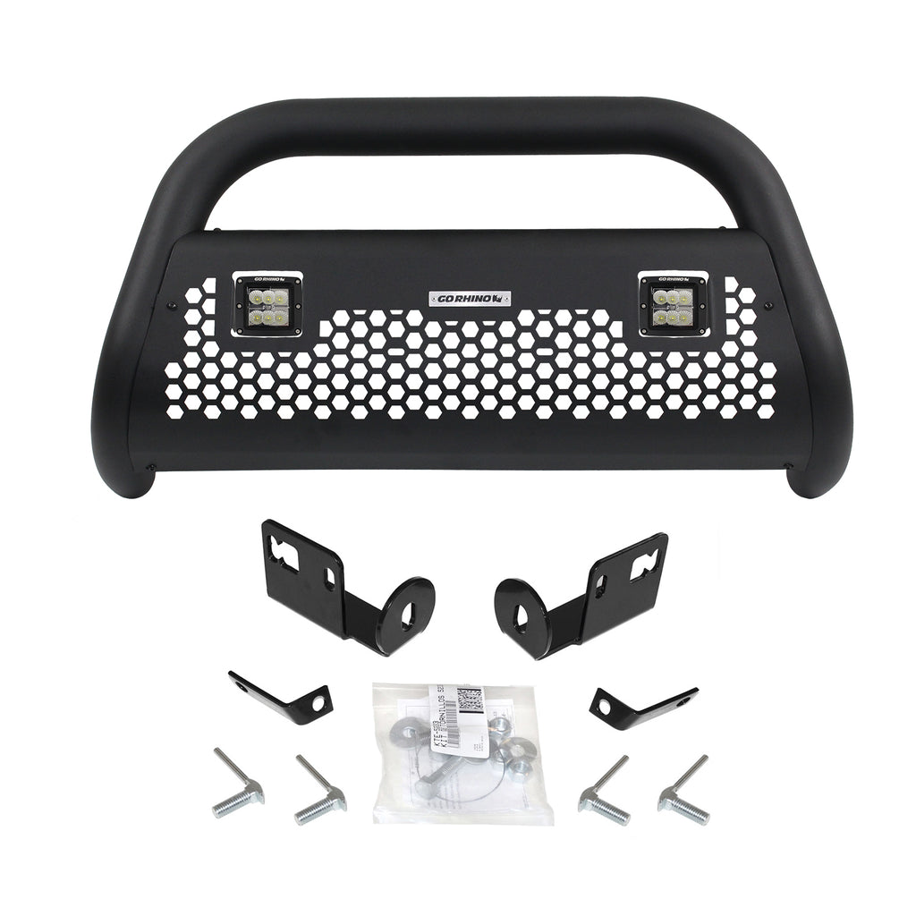 Rc2-Bull-Bar-With-Mounting-Brackets-And-Two-3-Cube-Lights-Kit