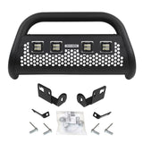 Go Rhino 55194LT RC2 LR Bull Bar with Mounting Brackets and Four 3