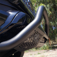 Load image into Gallery viewer, Rc4-Lr-Frame-2In-Textured-Rc4-Skid-Plate-Bull-Bar-Frameno-Brackets-Txt-Blk