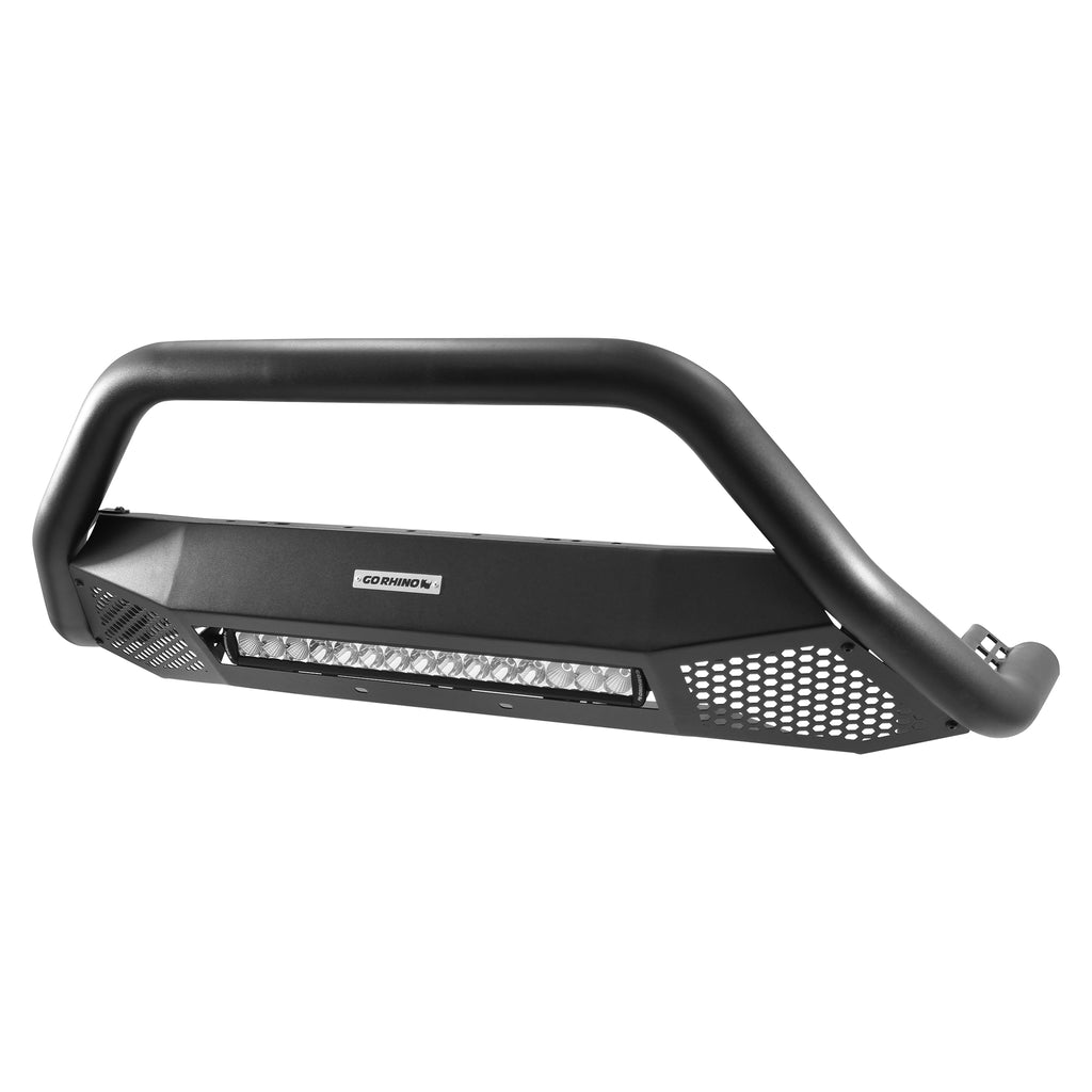 Rc4-Lr-Frame-2In-Textured-Rc4-Skid-Plate-Bull-Bar-Frameno-Brackets-Txt-Blk