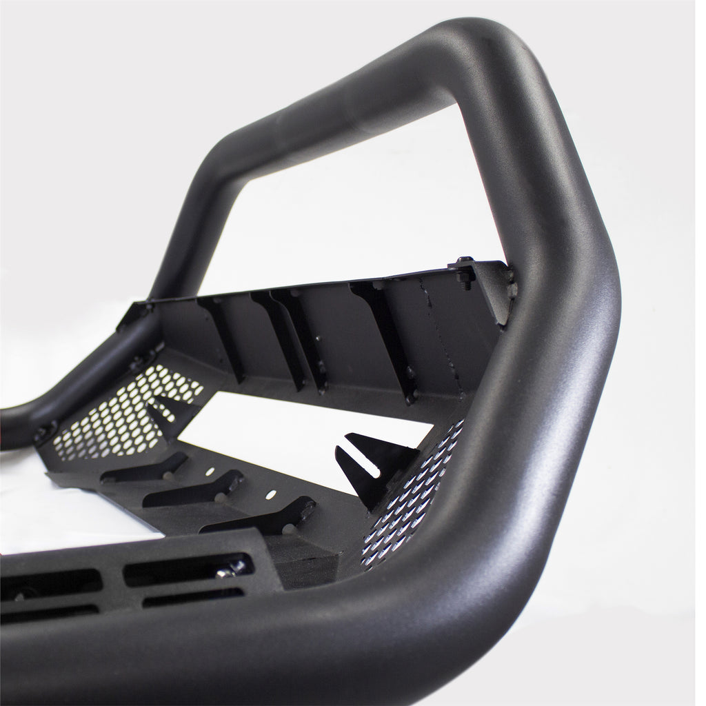 Rc4-Lr-Frame-2In-Textured-Rc4-Skid-Plate-Bull-Bar-Frameno-Brackets-Txt-Blk