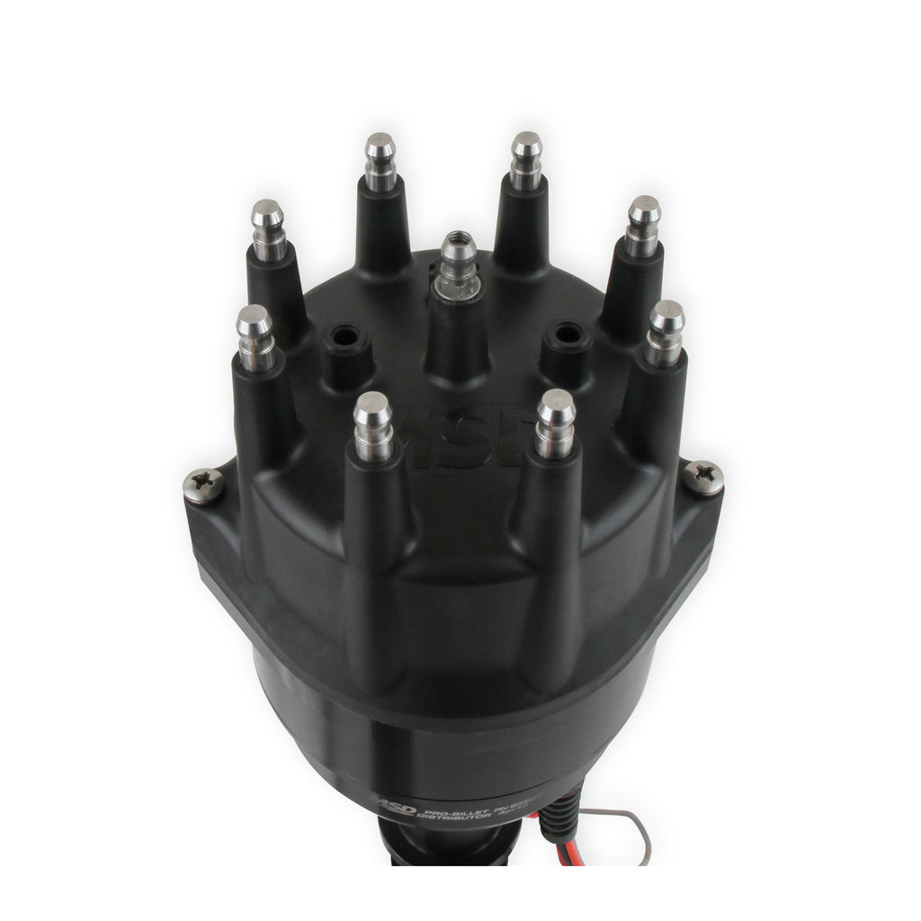 Ready-To-Run-Black-Marine-Distributor-Ford-351C-460,-Steel-Gear