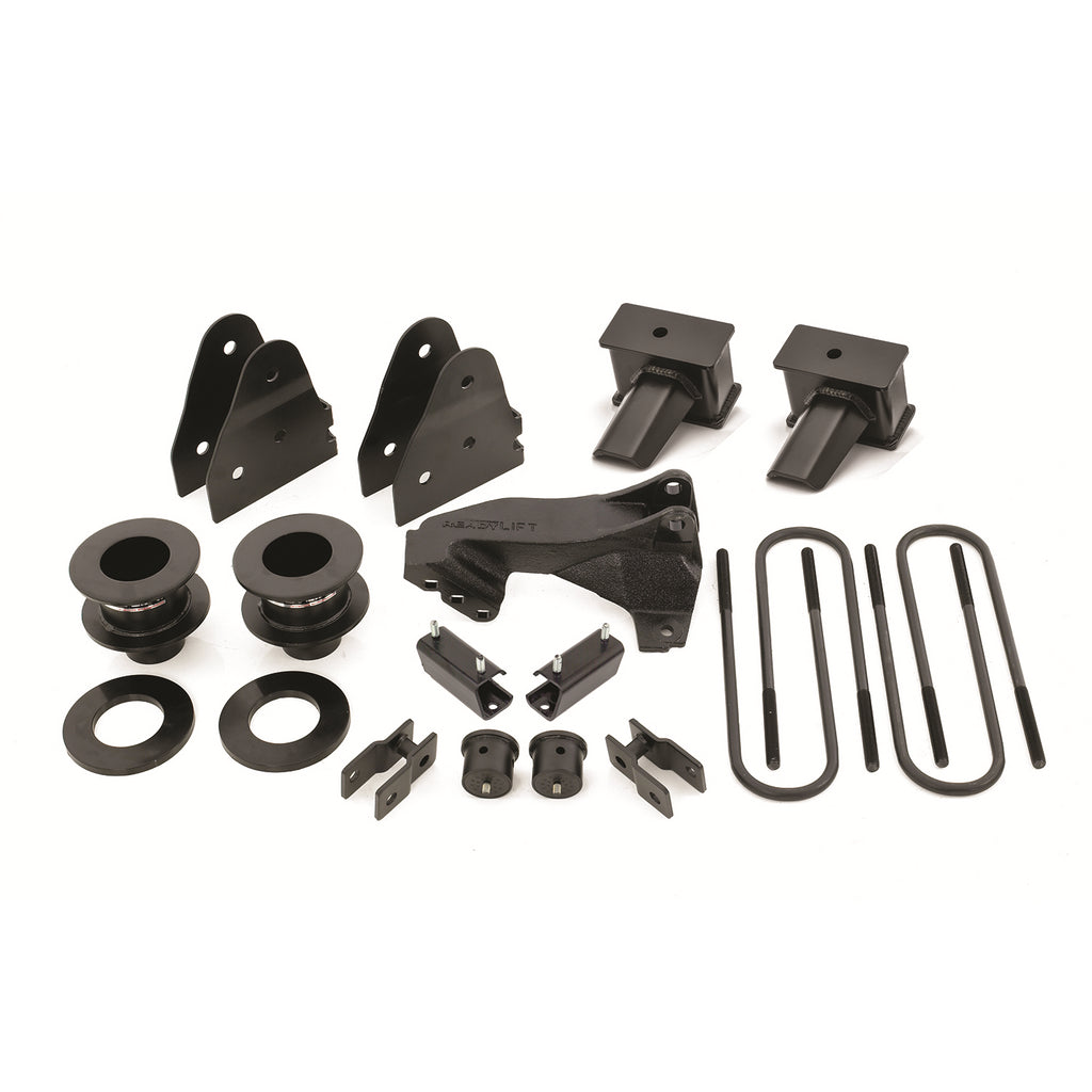 Readylift-3.5-Lift-Kit-With-4-Flat-Blocks-;-Super-Duty-17-19-Gas-Or-Diesel-Dually-With-2-Piece-Driveshaft-;-Does-Not-Include-Shocks-;-2-4-Inch-Lift-Kits