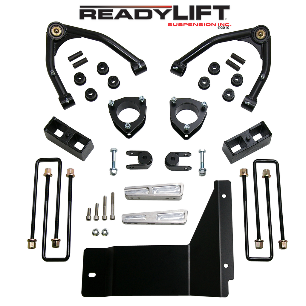 Readylift-4-Lift-Kit-07-13-SilveradoSierra-1500-Gas-4Wd-(Requires-Rdy-10-3485-For-Use-With-Factory-Wheels)