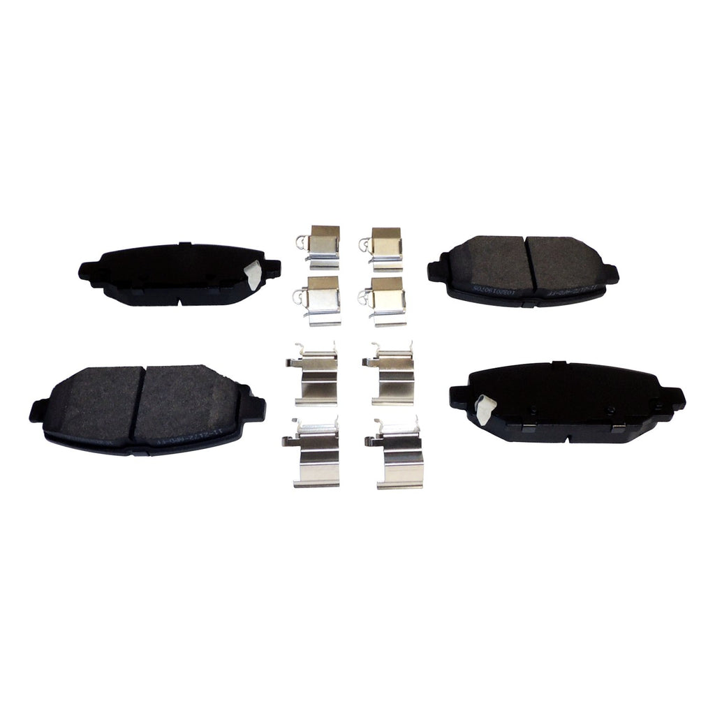 Rear-Brake-Pad-Set-For-2018-Jeep-Jl-Wrangler-W-12.9-Rear-Brake-Rotors