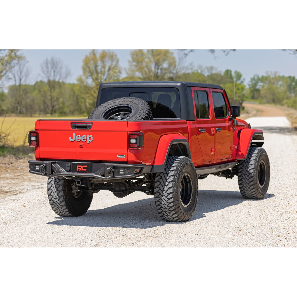 Rear-Bumper-Tubular-20-22-Jeep-Gladiator-Jt-4Wd-Rough-Country
