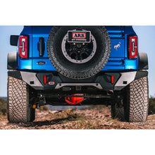Load image into Gallery viewer, Rear-Bumper;-For-Use-With-Wide-Flare-Models;-Includes-Twin-Jack-Points-And-Led-License-Plate;-Accommodates-Oe-Tow-Bar-Wiring-And-Parking-Sensors;