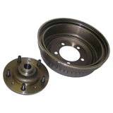 Crown Automotive J5355714 Rear Hub & Drum Assembly for 76-78 CJ-5, CJ-7 w/ AMC 20 Rear Axle w/ 11