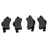 Crown Automotive 5011970AB Rear Left & Right Disc Brake Pad Set for Jeep WJ, WG Grand Cherokees