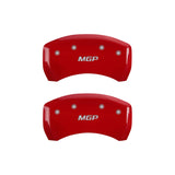 MGP 10010RMGPRD Rear Set of 2: Red finish, Silver