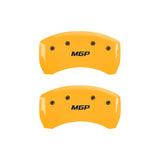 MGP 10010RMGPYL Rear Set of 2: Yellow finish, Black