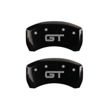 MGP 10010RMGTBK Rear Set of 2: Black finish, Silver Mustang / GT