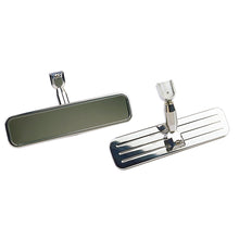 Load image into Gallery viewer, Rear-View-Mirror;-8-14-In.-Wide;-Pinstripes-(Ball-Milled)--Aluminum