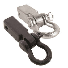 Load image into Gallery viewer, Receiver-Hitch-D-Ring---34-4.75-Ton-Rating---Fits-2-Receiver---Black
