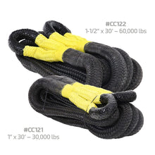 Load image into Gallery viewer, Recoil-Kinetic-Recovery-Rope;-1.5Inx30ft;-60K-Breaking-Strength