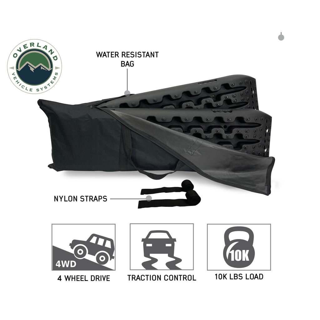 Recovery-Ramp-With-Pull-Strap-And-Storage-Bag-BlackBlack-Overland-Vehicle-Systems
